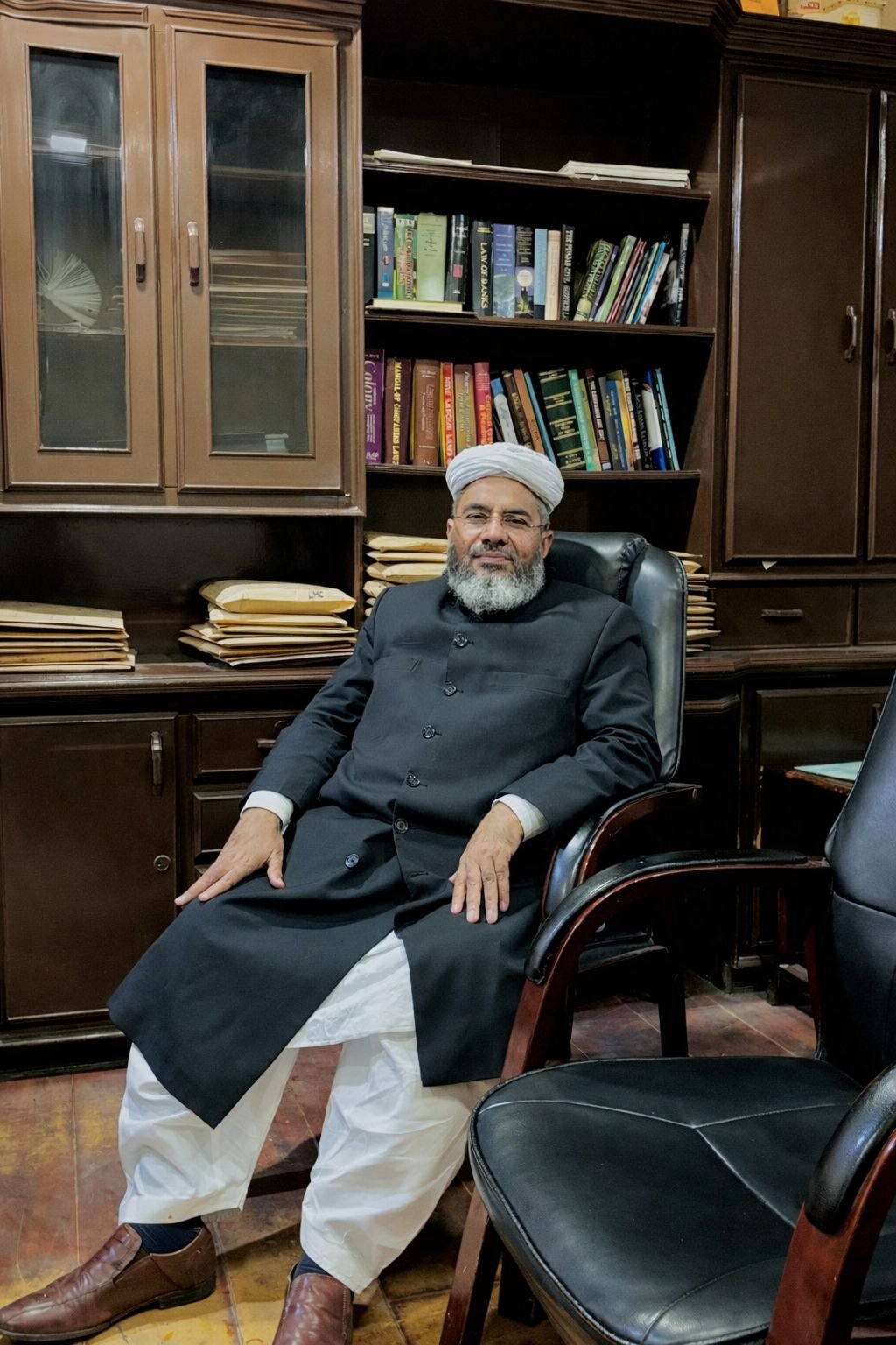 Sir Ch Muhammad Nawaz Bowgun Advocate Supreme Court of Pakistan at his Office